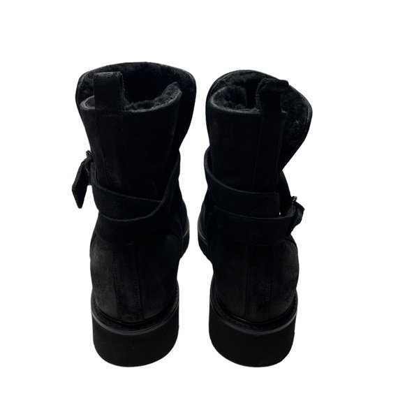 Vince | Claudia Suede & Shearling Boots in Black US 10/EU 40 - Picture 8 of 10